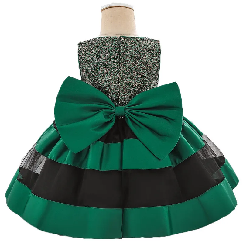 

Summer Newborn Baby Girls Dress Big Bow 1st Birthday Party Baptism Dress For Infant Princess Dress Children Clothing vestidos