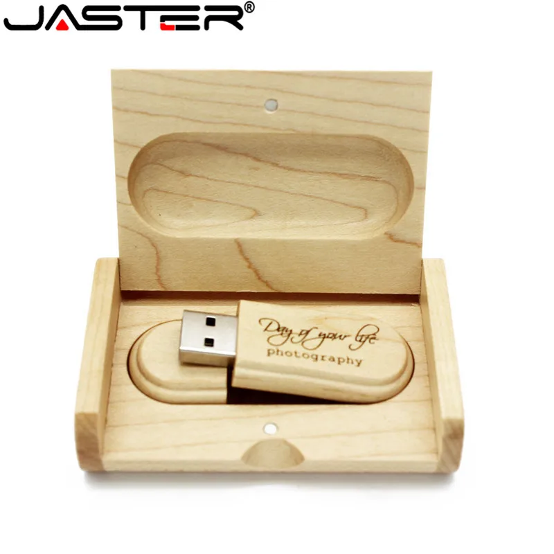 USB флеш накопитель JASTER деревянный 4/16/32/64 ГБ|pendrive 4gb|wooden usbflash drive |