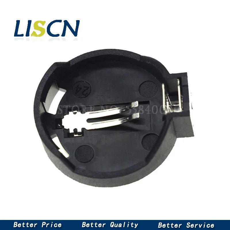 

10 шт., держатель кнопочного аккумулятора CR2025 CR2032 CR2016, универсальный держатель аккумулятора, контейнер для аккумулятора 3 в, держатель аккумулятора