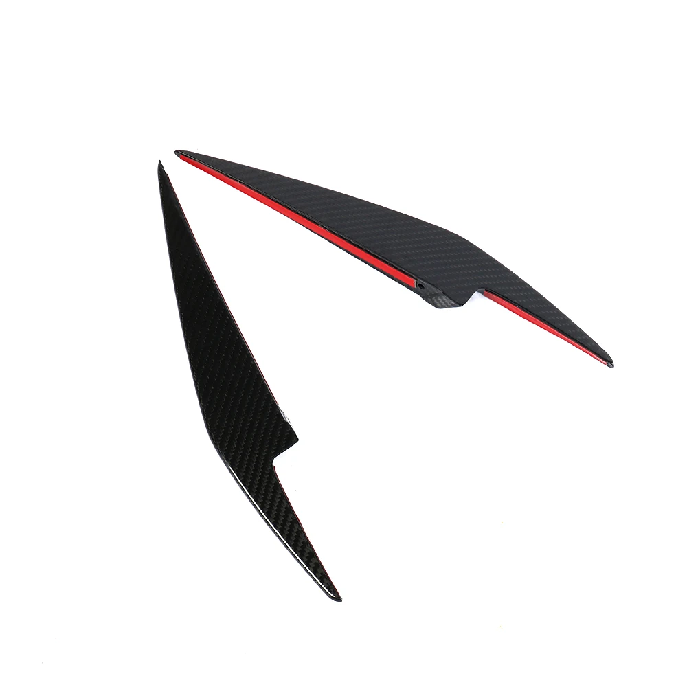 Передний бампер автомобиля сплиттеры плавники Canards для Ferrari 458 Speciale 2014 2015