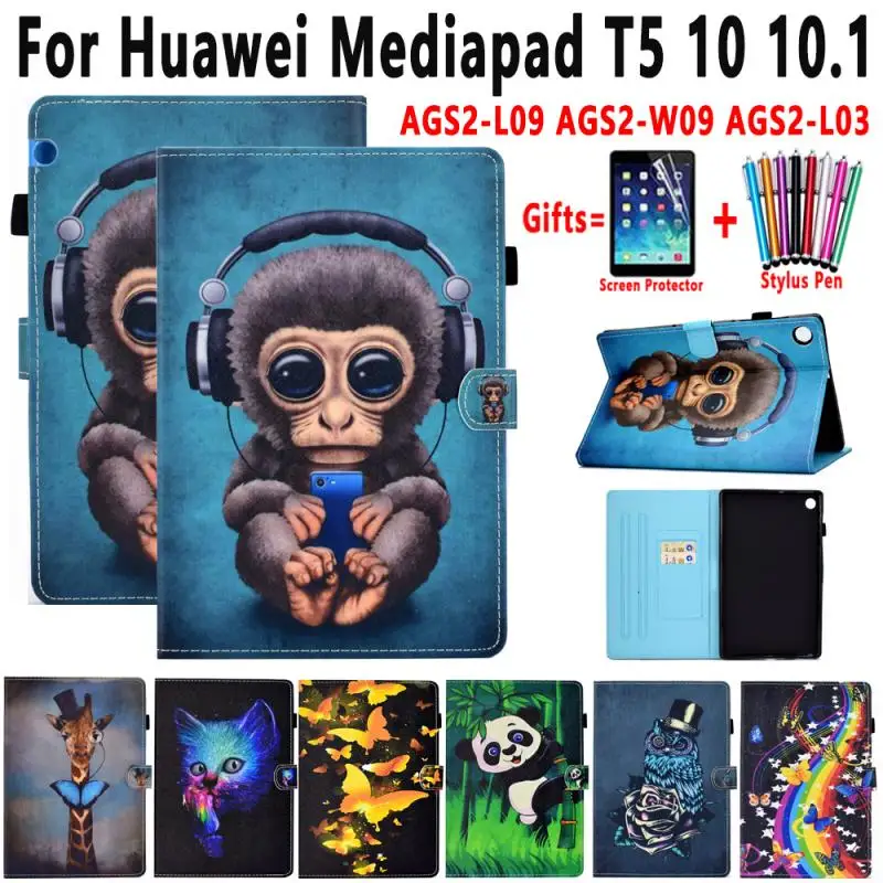 Чехол для планшета Huawei Mediapad T5 10 1 дюйма|Чехлы планшетов и электронных книг| |