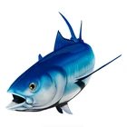 Dawasaru Bluefin, тунец, искусственная рыба, водонепроницаемая наклейка, ноутбук, чемодан, грузовик, мотоцикл, автомобильные аксессуары из ПВХ, 15 см * 15 см