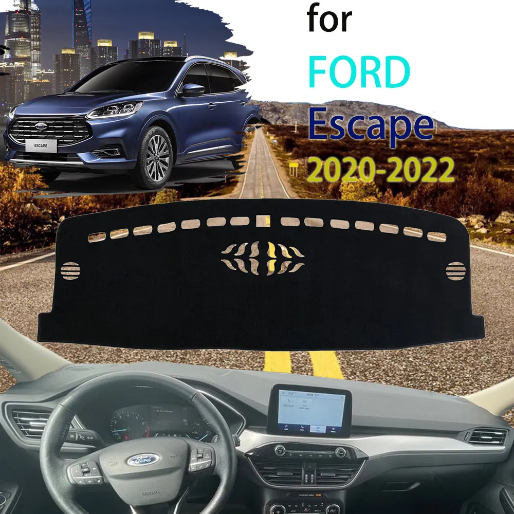 

Avoid Light Dashboard Center Console Cover Dash Mat Sunshield Carpet Sun Visor Parasol for Ford Escape Kuga MK4 2020 2021 2022