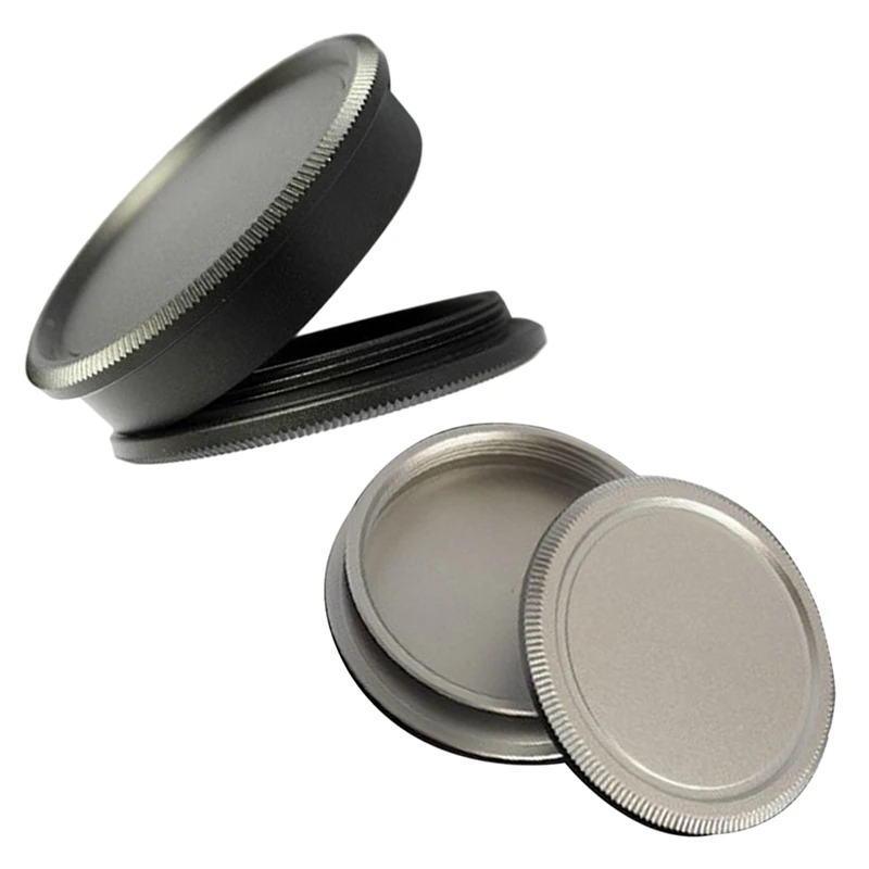 2 комплекта металлическая крышка корпуса и Задняя объектива набор для M39 Ltm Lsm Leica