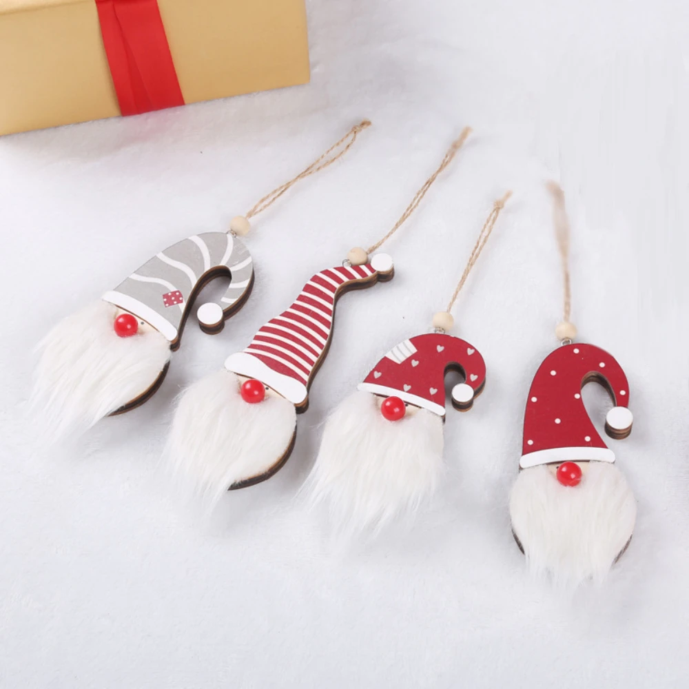 

Рождественская светодиодная подсветка, Искусственная елка, деревянные украшения, Домашняя вечеринка, спальня 2022, новогоднее Рождественско...