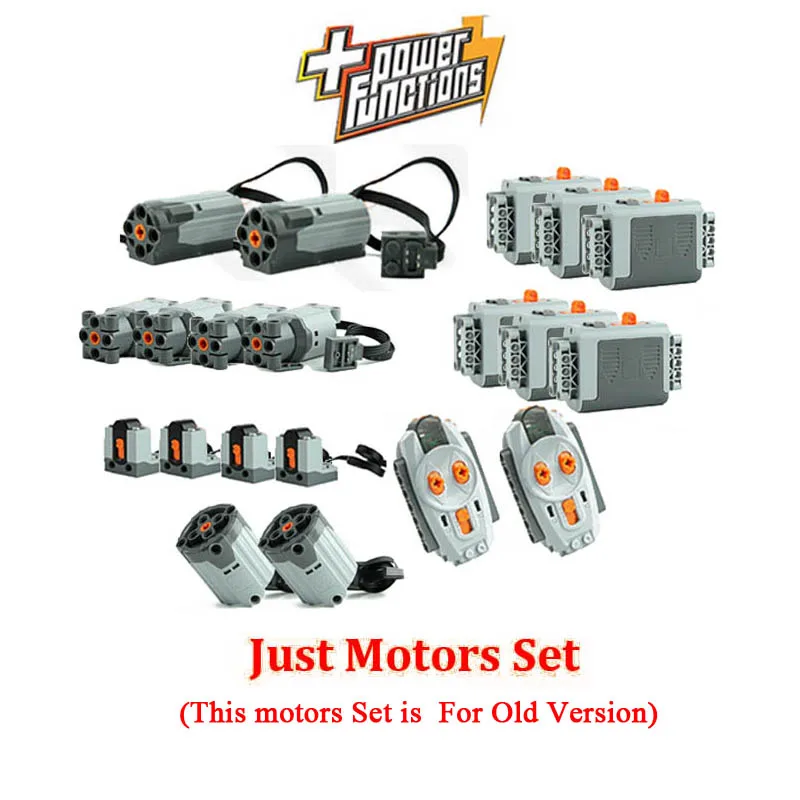 

NEW Power Function Motors Set For Mobile Crane Building LTM11200 RC Technical High-Tech Motors Kits