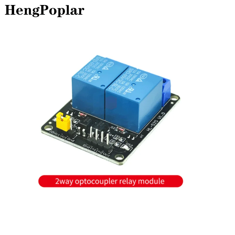 Релейный модуль KY-019 с оптроном постоянный ток 5 В выход 1/2/4/6/8 реле мощности в/в 10 А