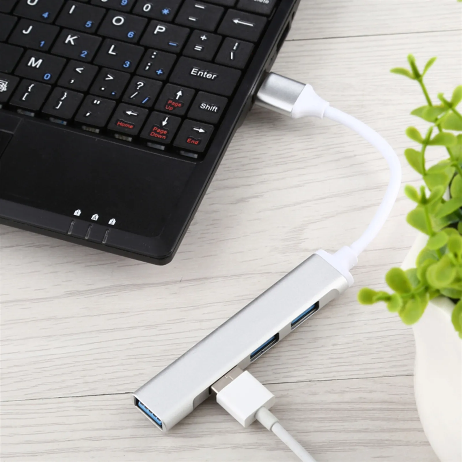 Адаптер usb-хаб 3 0 4 порта USB высокоскоростной разветвитель адаптер OTG для ноутбука