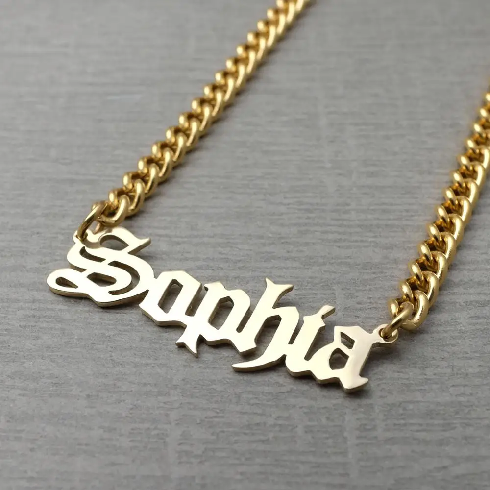 Ожерелье с арабским именем на заказ ожерелье ювелирное изделие | Украшения и