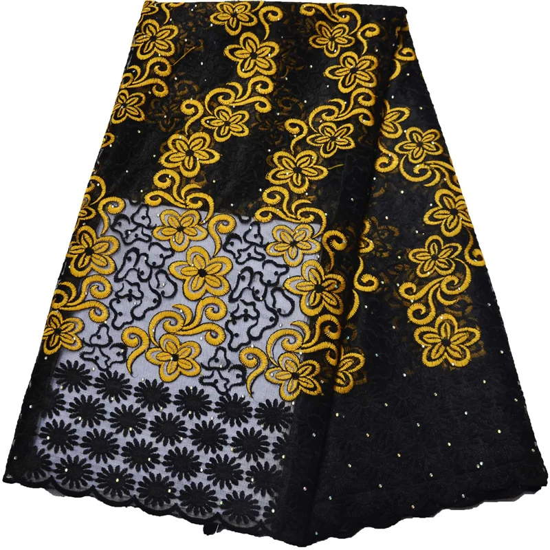 Африканская кружевная ткань заводского производства качественная французская