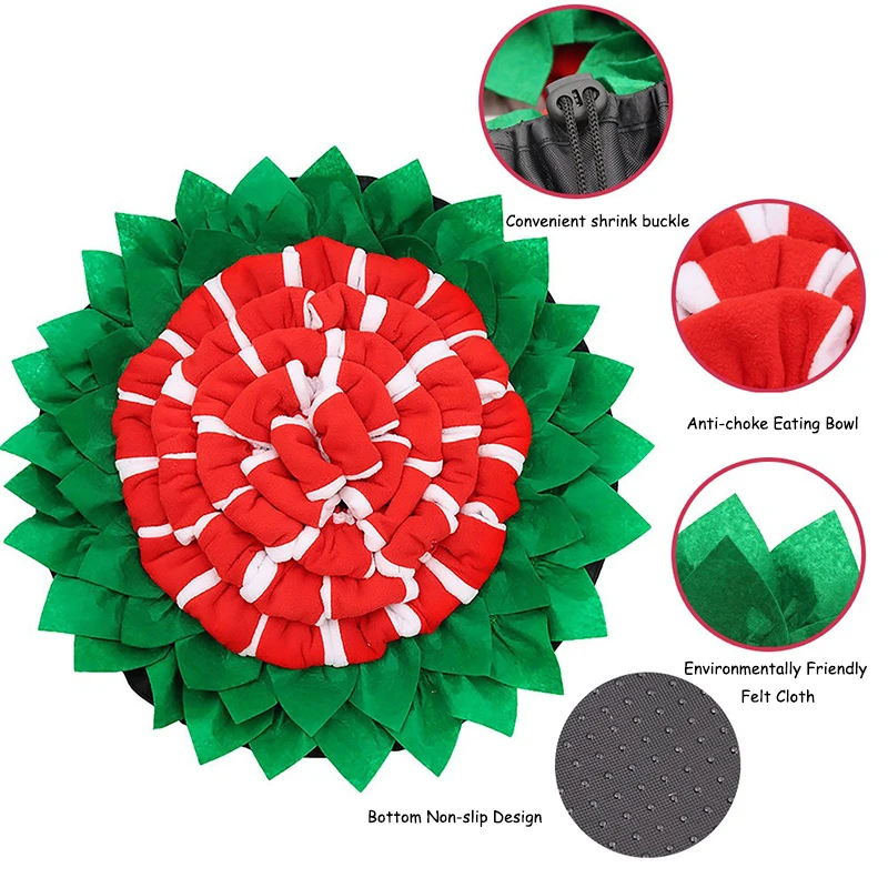 H & JOY собачий нюхательный коврик пазл игрушки для домашних животных протекающая