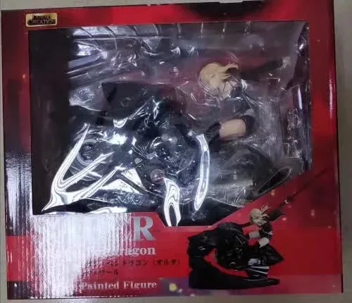 

Anime Fate Grand Order Saber Alter Altria Pendragon with Motorcycle 1/8 Scale Painted PVC Action Figure Model Toys Doll Gift