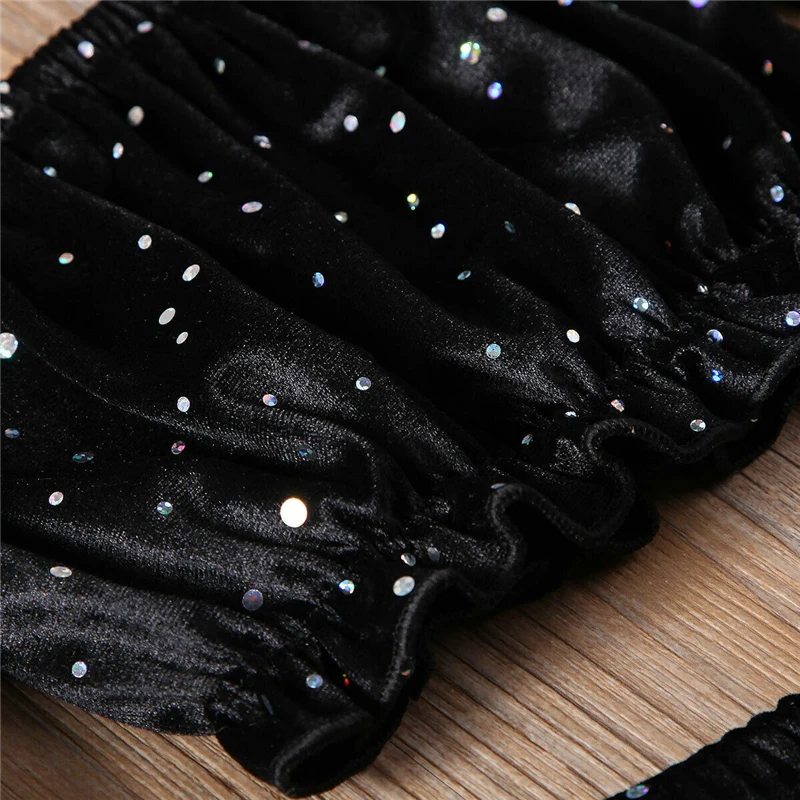 Комплекты одежды для девочек лето 2020 новый модный жилет с блестками маленьких