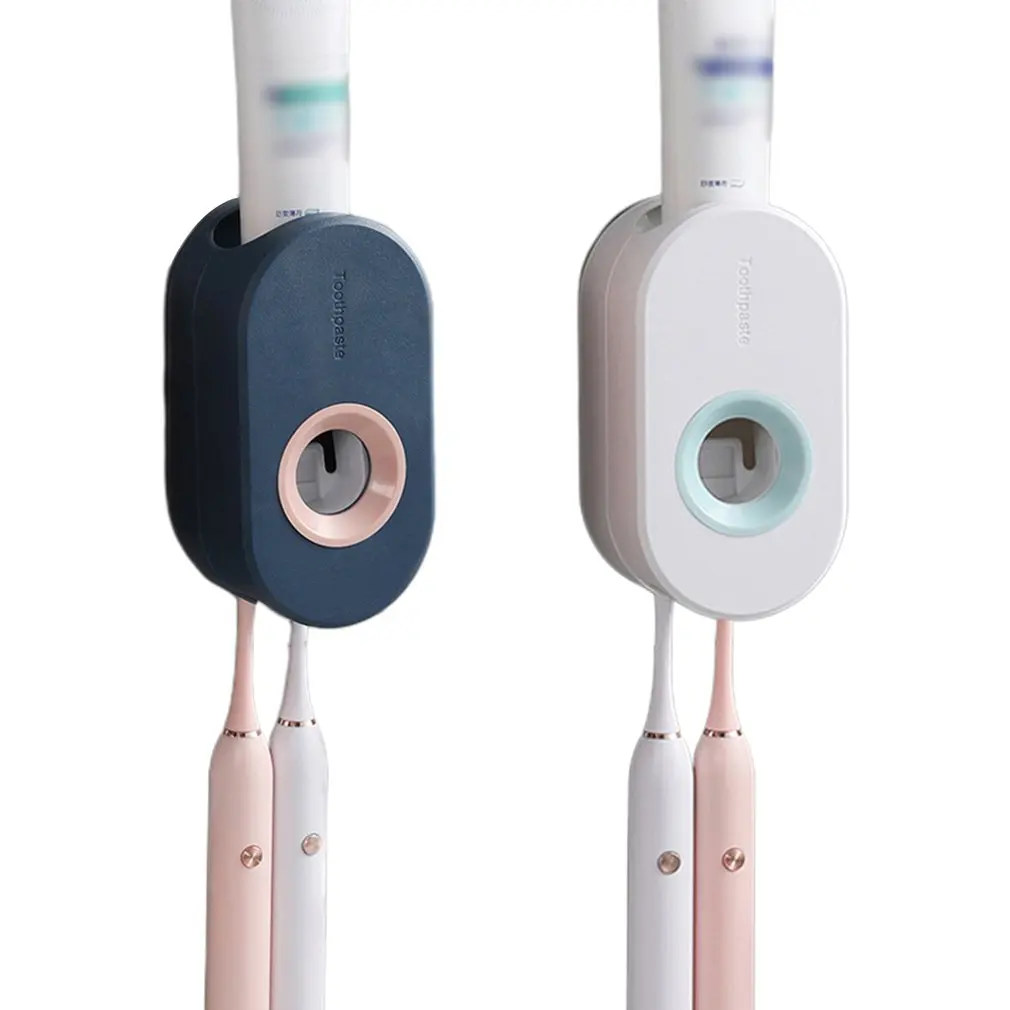 

Automatic Toothpaste Dispenser Wall-mounted Toothpaste Rack Without Punching Toothpaste Squeezer Bathroom Supplies