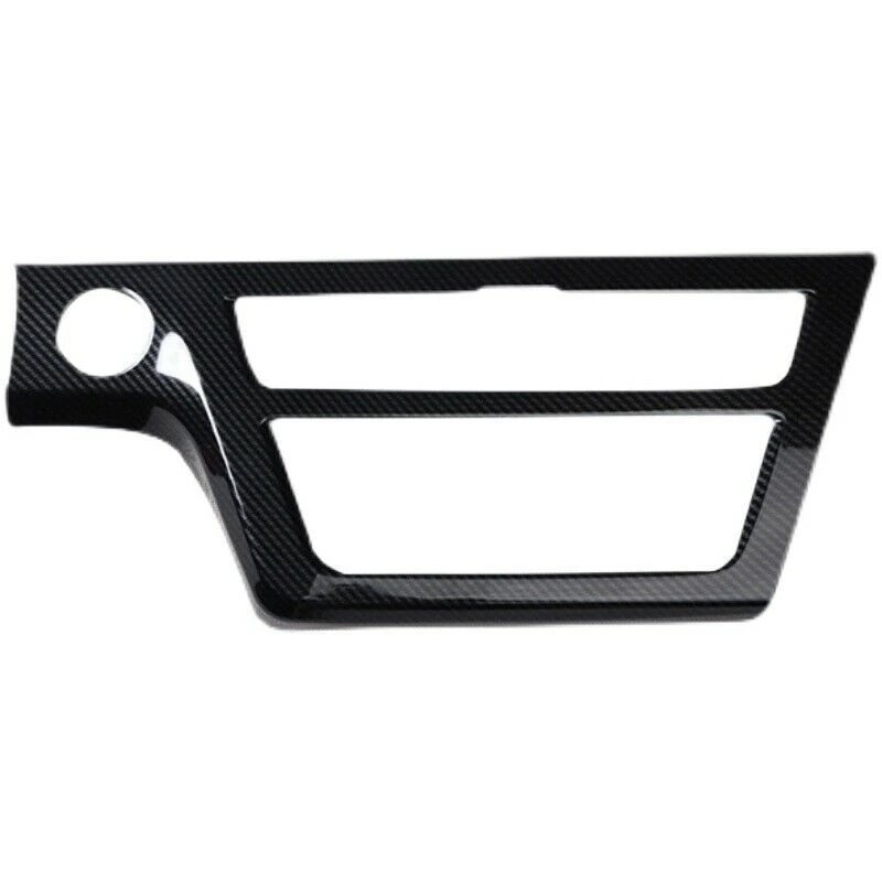 AU04 -Carbon Fiber Interior Center Console AC/CD Button Panel Decoration Cover Frame Trim for Hyundai Sonata 2015-2017 | Автомобили и