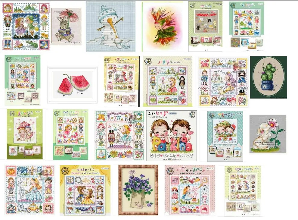 

hh SODA styles embroidery cross stitch kits Counted Cross Stitch Kit Cross stitch RS cotton with cross stitch