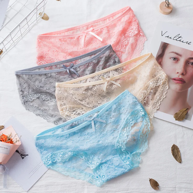 Модные высококачественные женские трусики размера плюс S/XL Прозрачное нижнее
