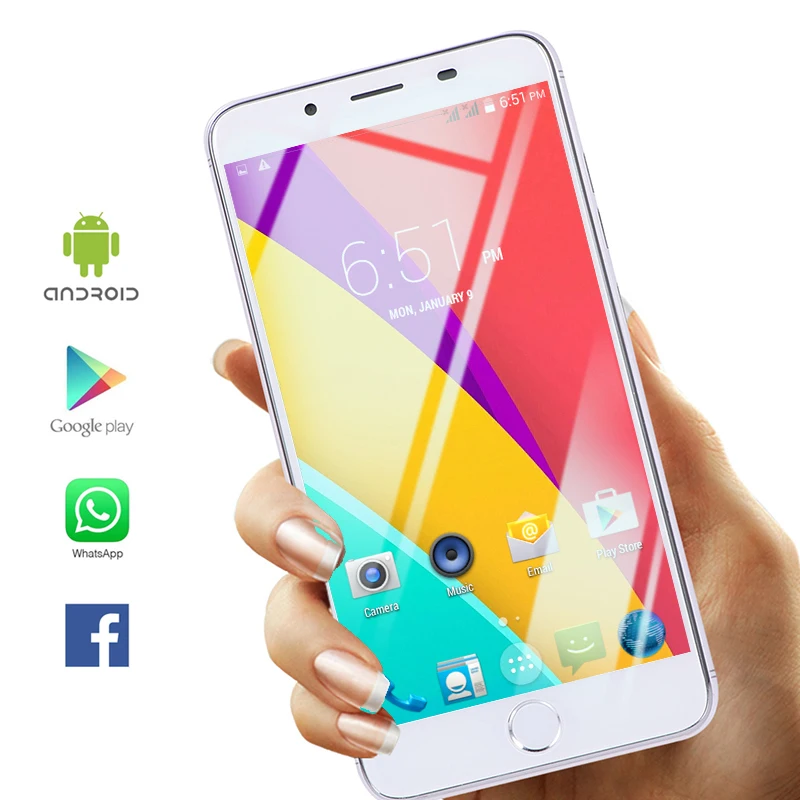 Смартфон Global Language 7 Plus 5 дюйма разблокированный Android OS с функцией распознавания