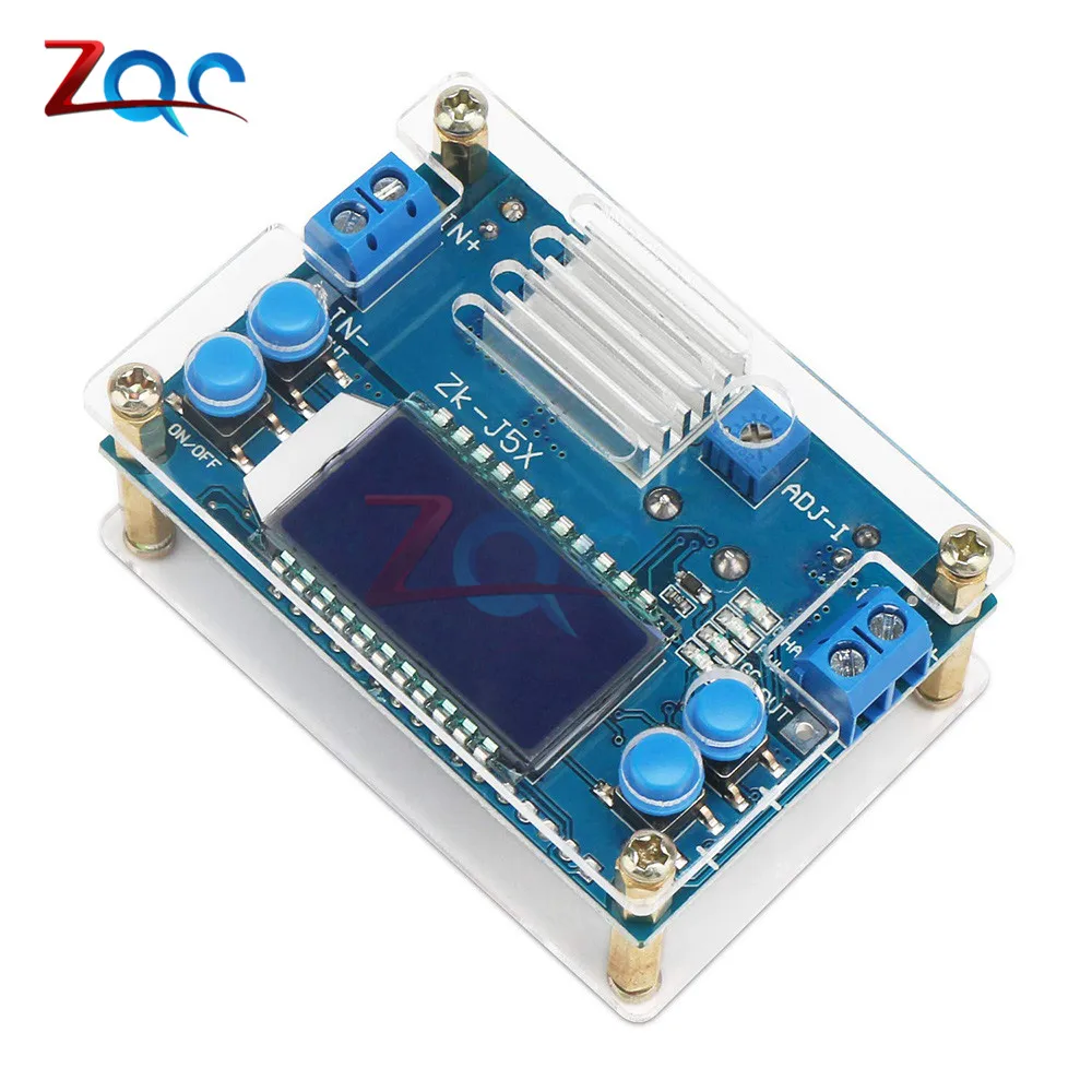 DC понижающий 1,2-32 V 12V 24V 5A постоянный ток напряжения lcd цифровой дисплей Регулируемый понижающий блок питания регулятор напряжения