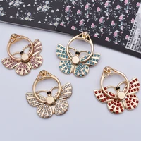 dia butterfly universal ring mobile phone smart phone bracket metal mobile phone desktop bracket