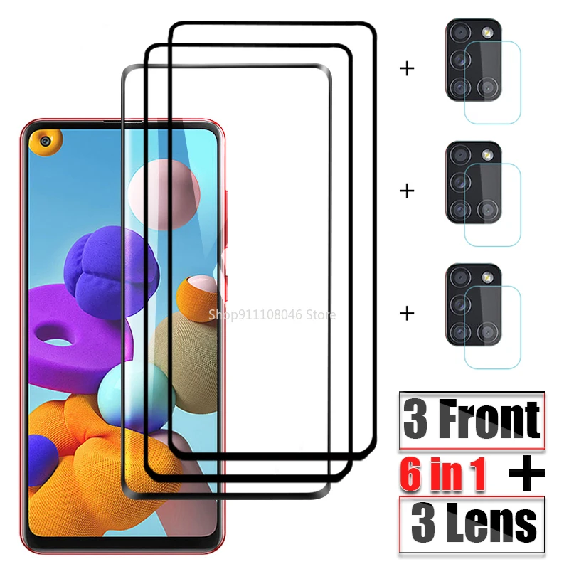 

Защитное стекло для камеры Samsung A21 A21S, Защита экрана для Samsung Galaxy A21 S A 21 S 21 S 21 S Len, закаленное стекло, пленка Galax