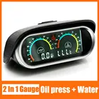 Универсальный цифровой манометр 2 в 1 датчик температуры воды 10 мм Датчик температуры M10 18NPT датчик для мотоцикла грузовика Car1224 В