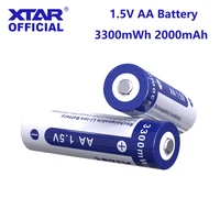 xtar aa battery 1 5v 3300mwh battery rechargeable li ion batteries 2pcs1pcs4pcs8pcs10pcs16pcs20pcs