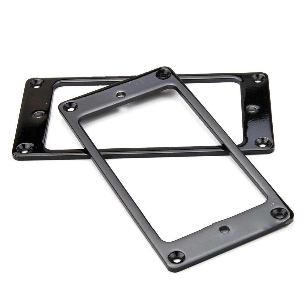 2 stück humbucker pickup ring bottom rahmen instrument zubehör für lp elektrische gitarre humbucker pickup montage ring rahmen free glo