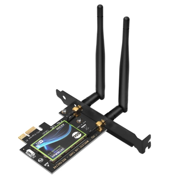 Двухдиапазонная PCI Express Wi Fi карта Gigabit для Intel AX200 2 4G/5 ГГц 802.11Ac/Ax 5 0 Bluetooth адаптер