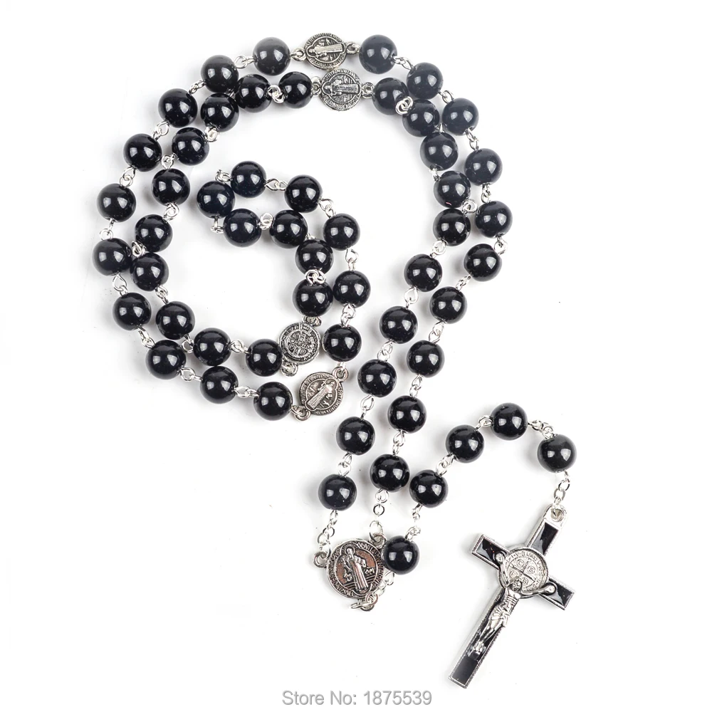 Четки мужские черные из стекла | Украшения и аксессуары