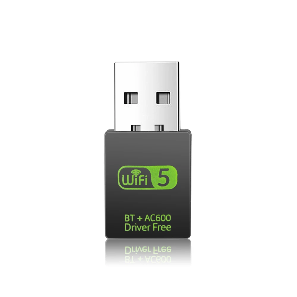 Сетевая карта KEBIDU 600 Мбит/с USB Bluetooth WiFi адаптер приемник 2,4G WiFi беспроводной адаптер Bluetooth 4,0 передатчик 802.11b/n/g