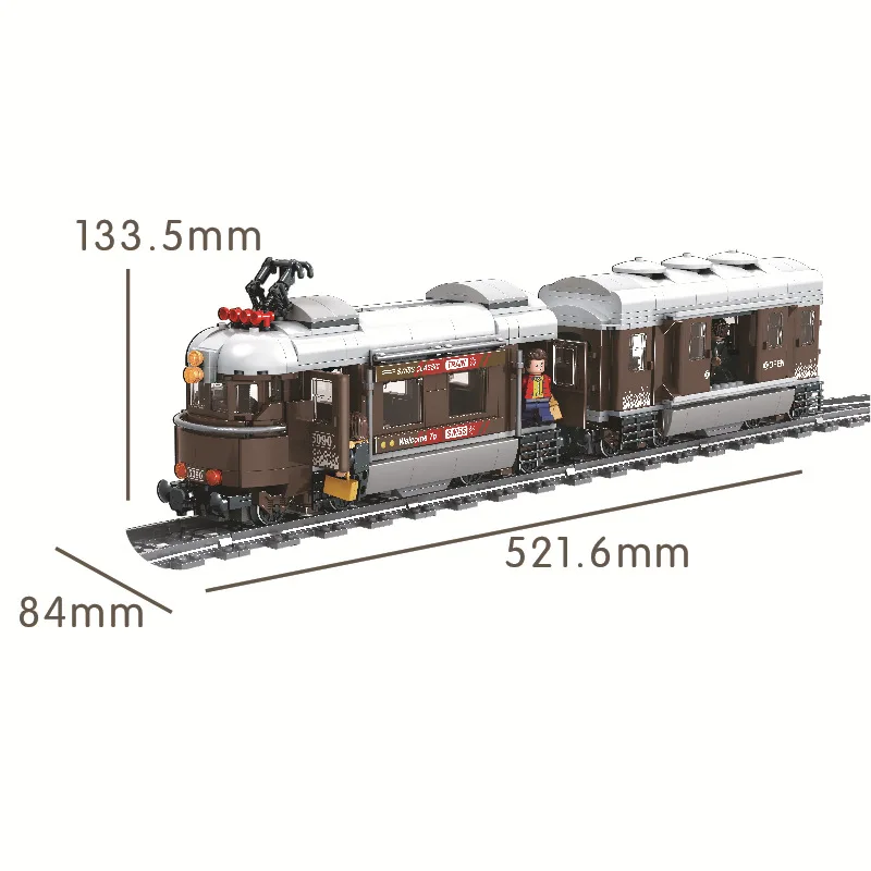 Новый Победитель 5090 Швейцария классический поезд город техника модель