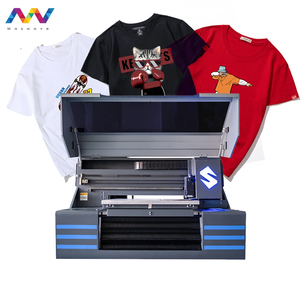 

A2/A3/A4/A5 Size 6 Color DTG T-Shirt Printer Textile Printer T shirt Printing Machine Direct to Garment Printer