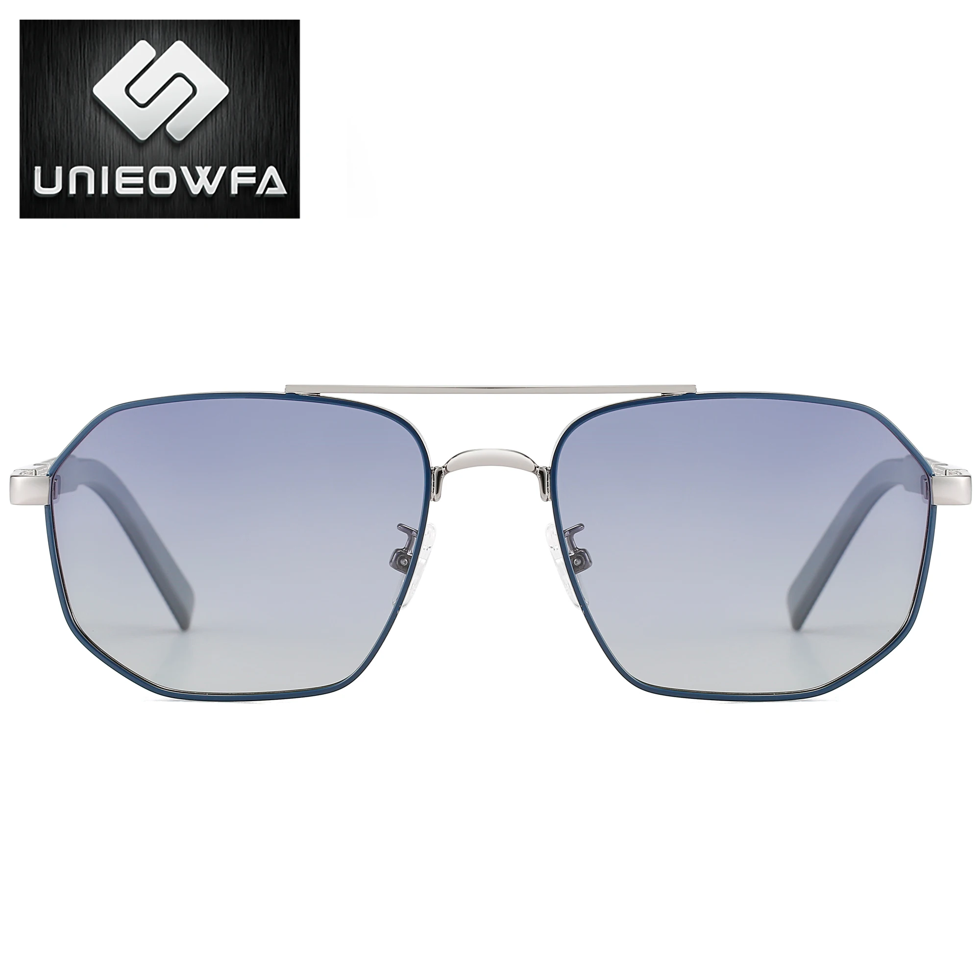 Солнцезащитные очки Мужские поляризационные прямоугольные по рецепту для