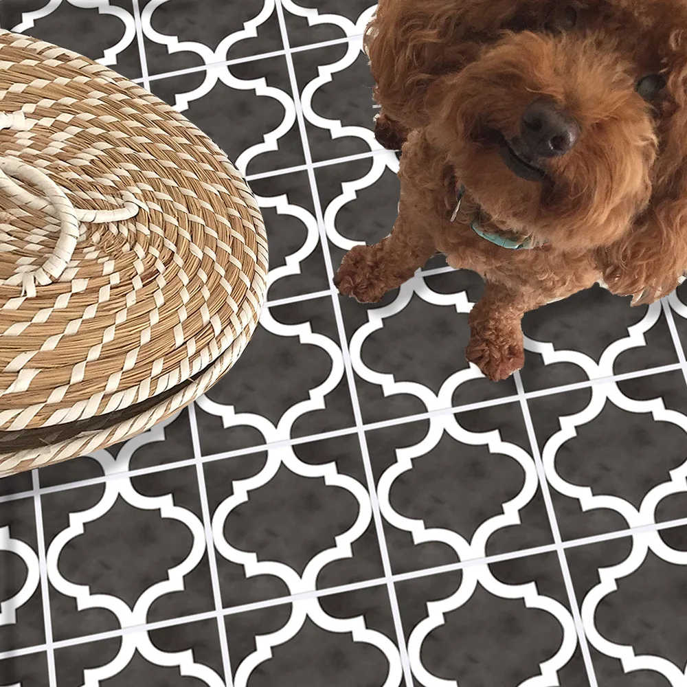 7 шт./лот напольные наклейки водонепроницаемые и износостойкие самоклеящиеся