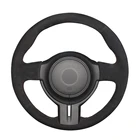 Ручной работы черная замша чехол рулевого колеса автомобиля для Toyota 86(GT86) Subaru BRZ 2012- 2015 Scion FR-S FRS 2012-2016