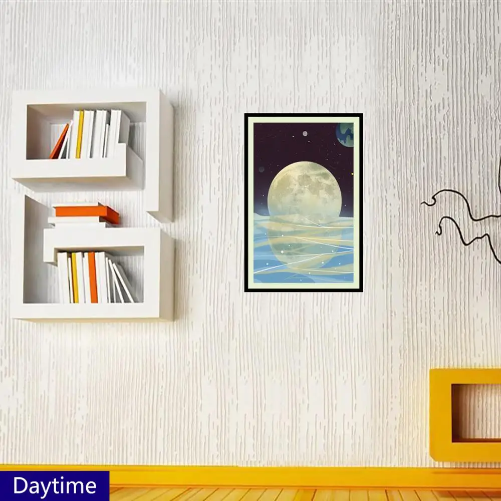 Новинка звездное небо лунный свет украшение для гостиной спальни светящиеся