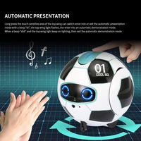 intelligent rc robot toy childrens remote control soccer robots with sound action figure ball robo kid toys for children boys