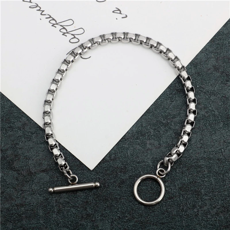 Браслет из нержавеющей стали/пара/женщины/bileklik/femme браслет стали pulseira Hombre для