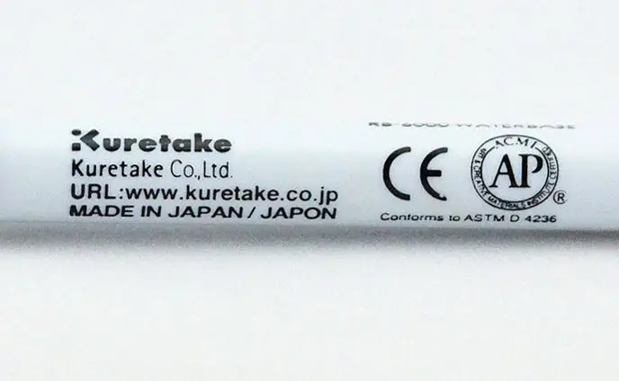 1 шт. Япония Zig Kuretake RB 6000AT чистый цвет настоящая кисть мягкий наконечник для
