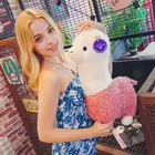 Мягкие плюшевые игрушки альпака, 38 см, 6 цветов