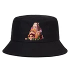 Панама в японском стиле 90-х, мультяшная Панама унисекс, с изображением рассекающего демонов, кавайное киметасу, нет яиба, танджиро камадо