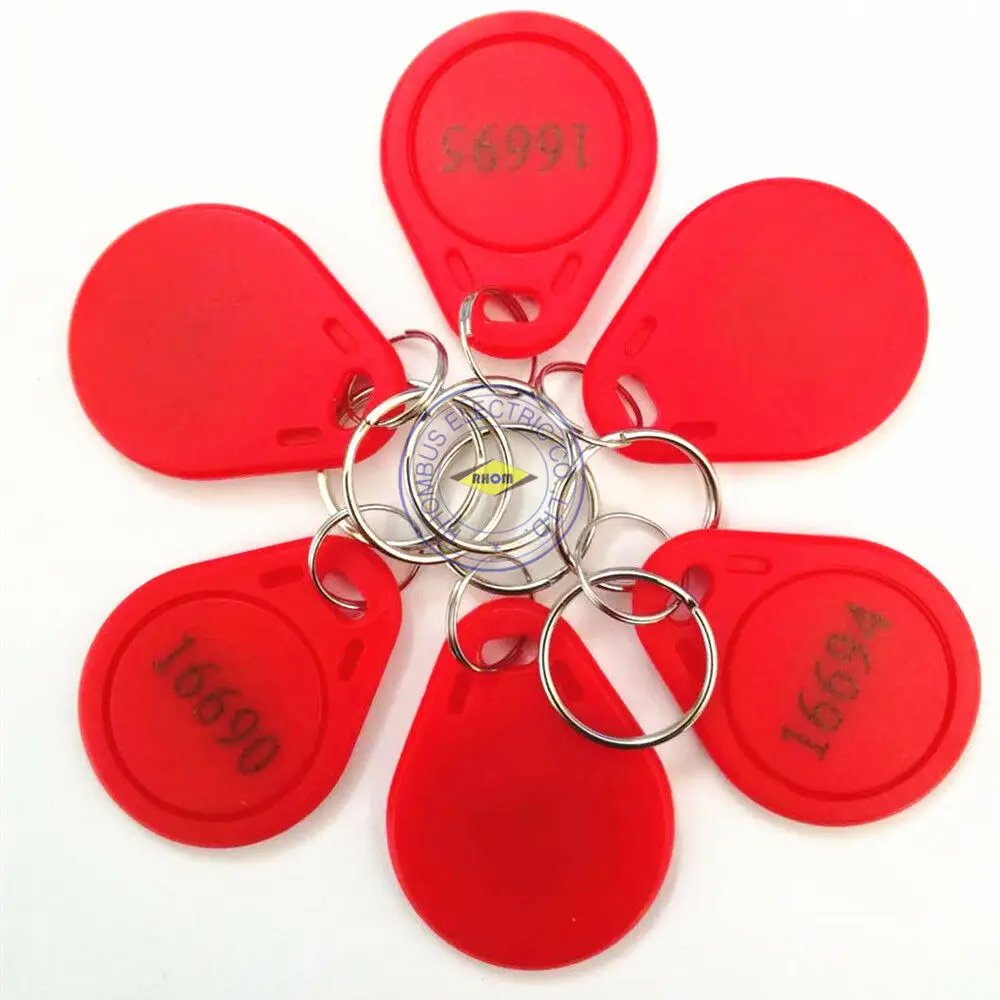 

125KHz Keycards Prox Card 26-Bit H10301 key fob Program Facility Code(100pcs)