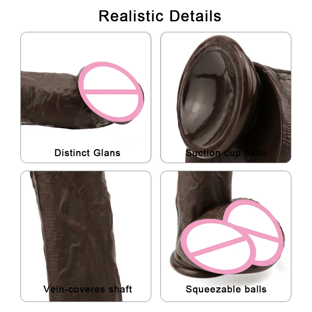 Длинный фаллоимитатор GaGu гигантский Супер огромный мощная присоска большой член