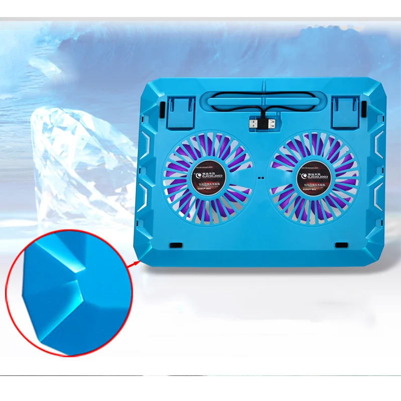 Охлаждающее устройство для ноутбука охлаждающая подставка с 5 шт бесшумными