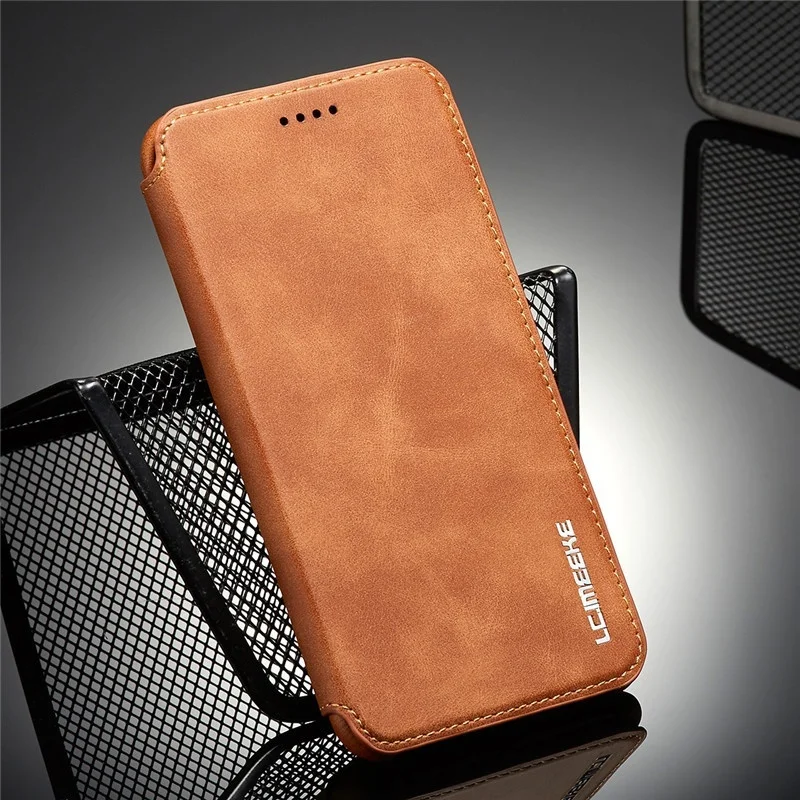 Ретро Магнитный кожаный чехол для iPhone SE 2020 6 6S 7 8 Plus кошелек карт 12 Mini 11 Pro XS Max XR X Coque