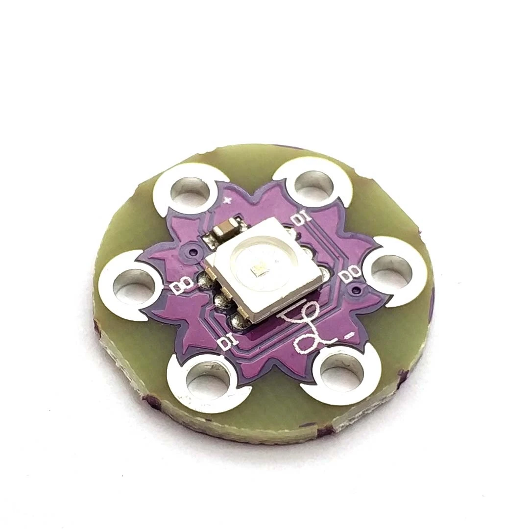 LilyPad Pixel Board WS2812 5050 RGB светодиодный модуль для Uno Diy Kit | Электроника
