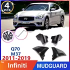 Автомобильный грязезащитный-клапаном Fender Брызговики для Infiniti M M25 M35h M37 M56 Q70 Q70L Y51 2011  2019 2015 Брызговики аксессуары для авто-Товары