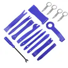 Набор инструментов для снятия обшивки автомобиля, 16 шт., зажимы для дверей радиопанели, панели приборов, внутренней отделки, Монтажный набор инструментов для снятия аудиосистемы