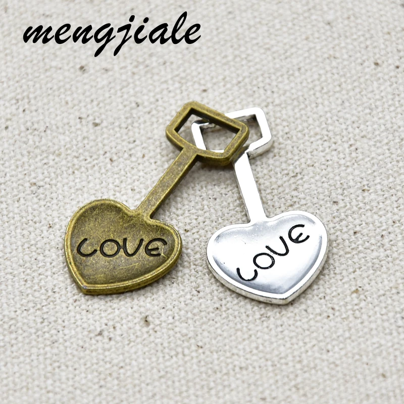 

8pcs Vintage Alloy Metal Tools Shovel Charms Pendant for Jewelry Making DIY Handmade Craft